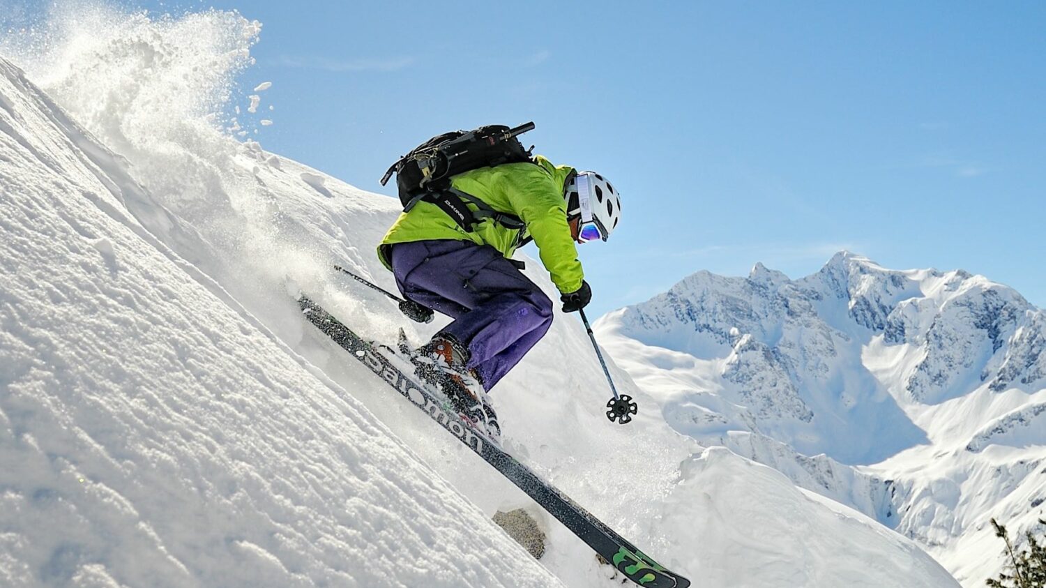Freeriden im Winterurlaub in Österreich am Arlberg