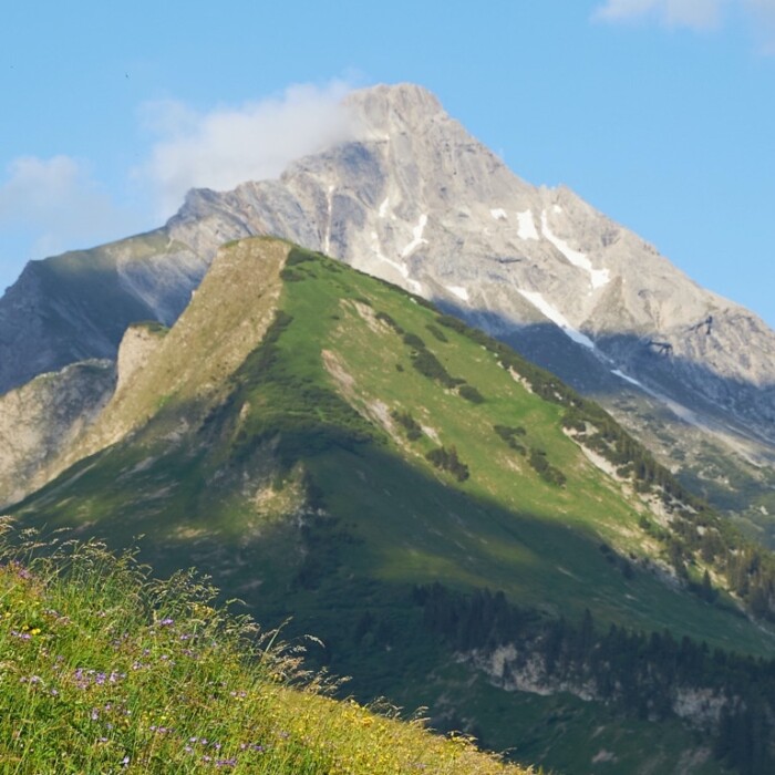 Sommerurlaub in den Bergen -Hotel und Lodges am Arlberg - Lechweg - Warth - Bieberkopf - Lech Valley Lodge Österreich