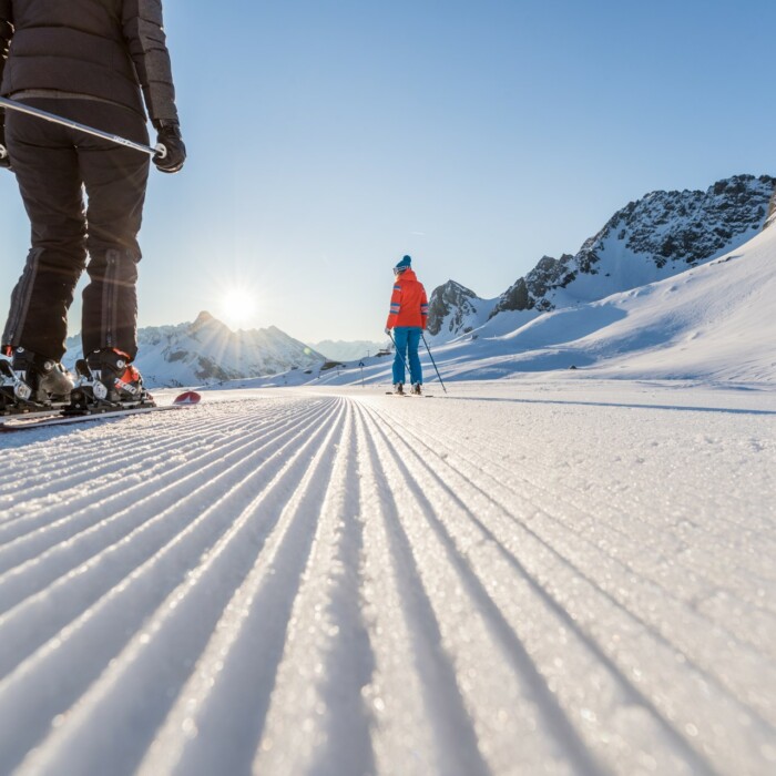 Langlaufen in Warth am Arlberg - Österreich