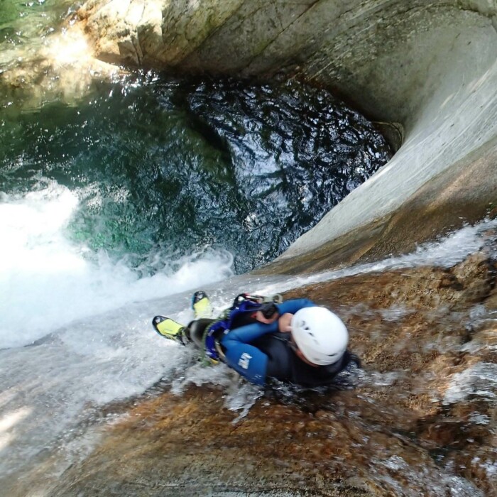 Canyoning im Lechtal - Abenteuerurlaub in Österreich
