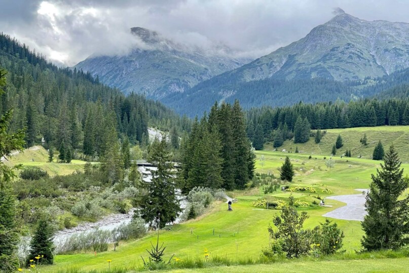 Golf und Wellness am Arlberg - Golfplatz in Lech Zug - Lech Valley Lodge