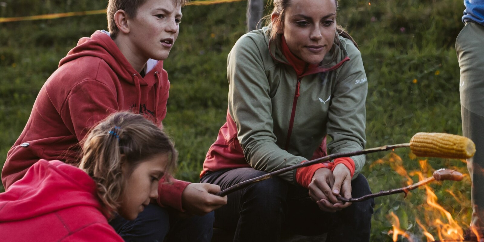 Grillabend in Warth - Familienurlaub in Vorarlberg