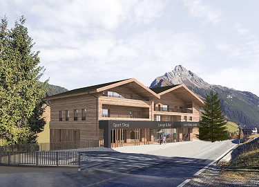 Aparthotel Lech Valley Lodge in Warth am Arlberg - 20 Luxus-Lodges, Suiten und Dz