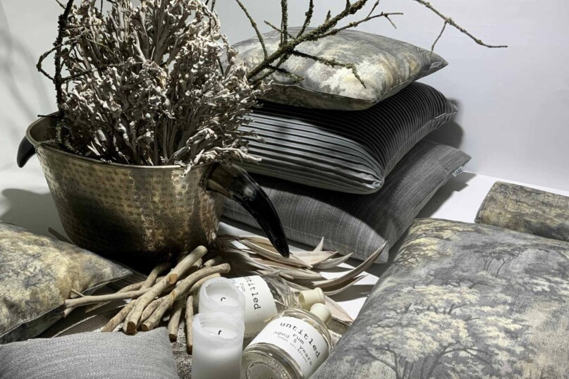 Hotel Warth am Arlberg - Hoteldekoration Lazis - Kissen und Accessoires