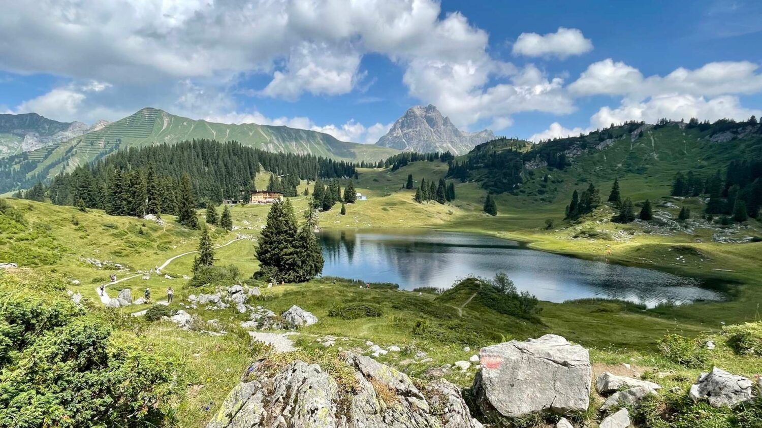 Wanderurlaub Österreich - Körbersee auf 1.654 m
