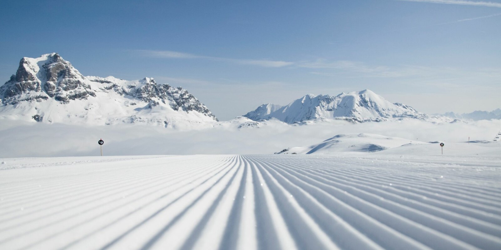 Ski area arlberg - austria