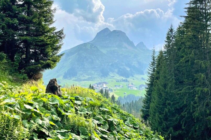 Warth und Warther Horn am Arlberg in Österreich - Urlaub im Hotel in Warth
