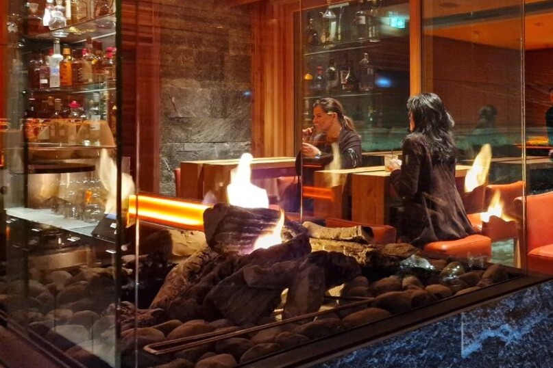 Alpen Lounge in der Lech Valley Lodge in Warth am Arlberg - Österreich
