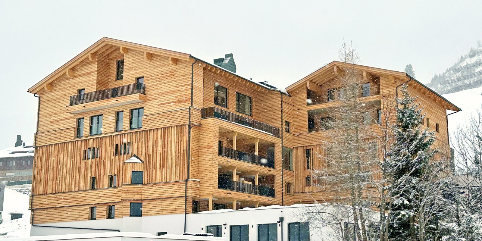 Lech Valley Lodge in Warth am Arlberg im Winter - Österreich