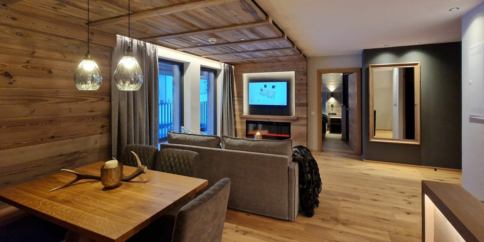 Lodge Arlberg Wohnbereich - Lech Valley Lodge Warth am Arlberg in Österreich