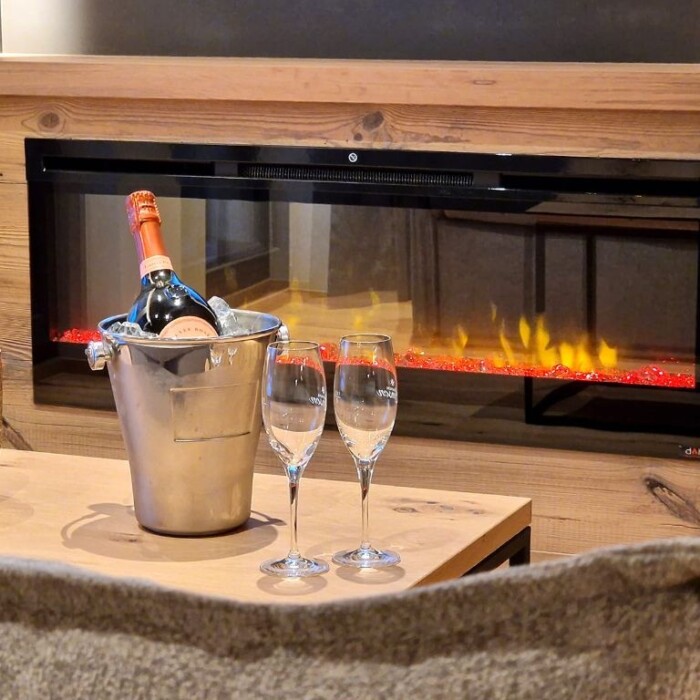 Lodge mit Kamin - Lech Valley Lodge in Warth am Arlberg in Österreich