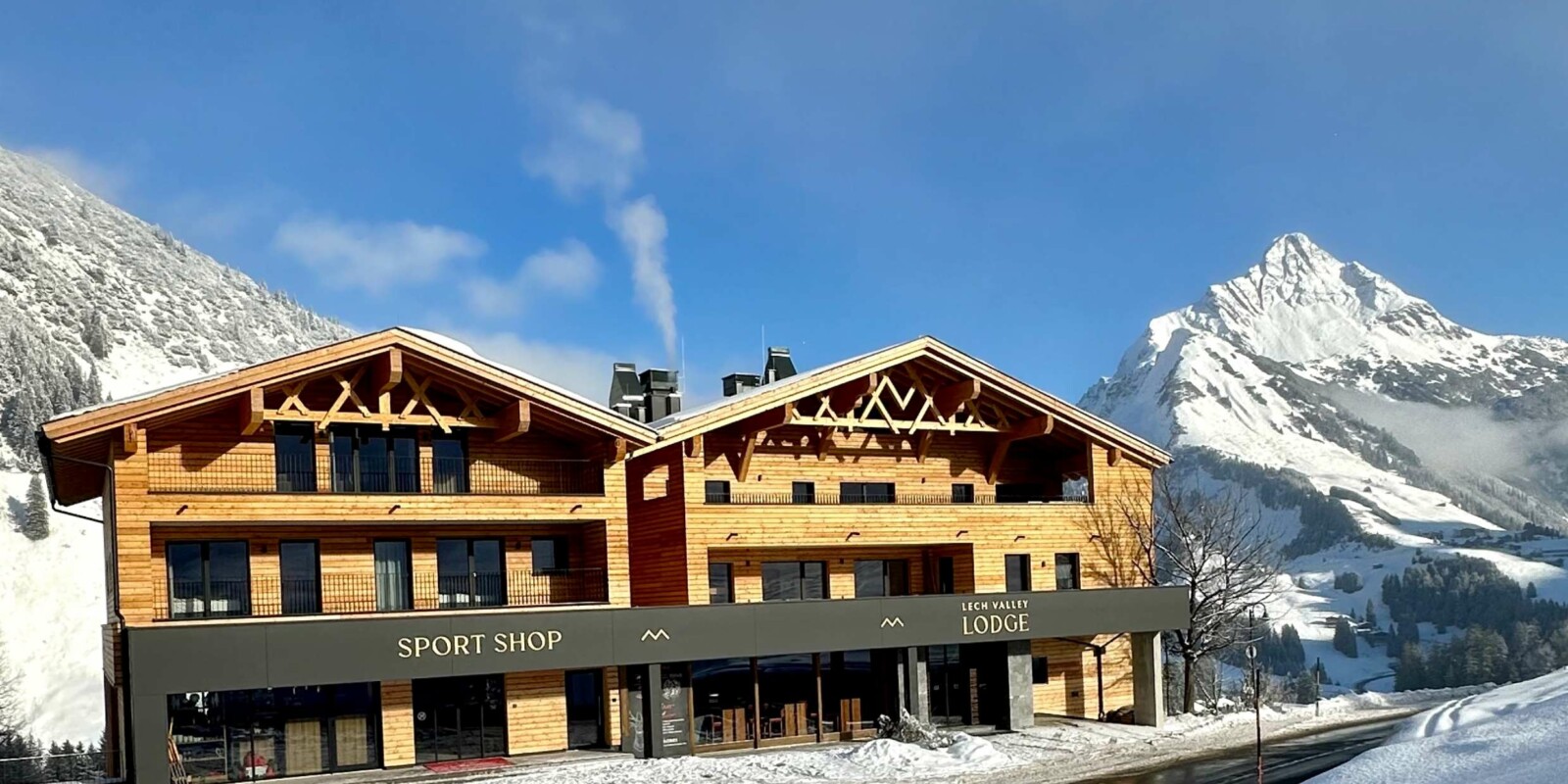 Lodge Österreich - Lech Valley Lodge in Warth am Arlberg im Winter