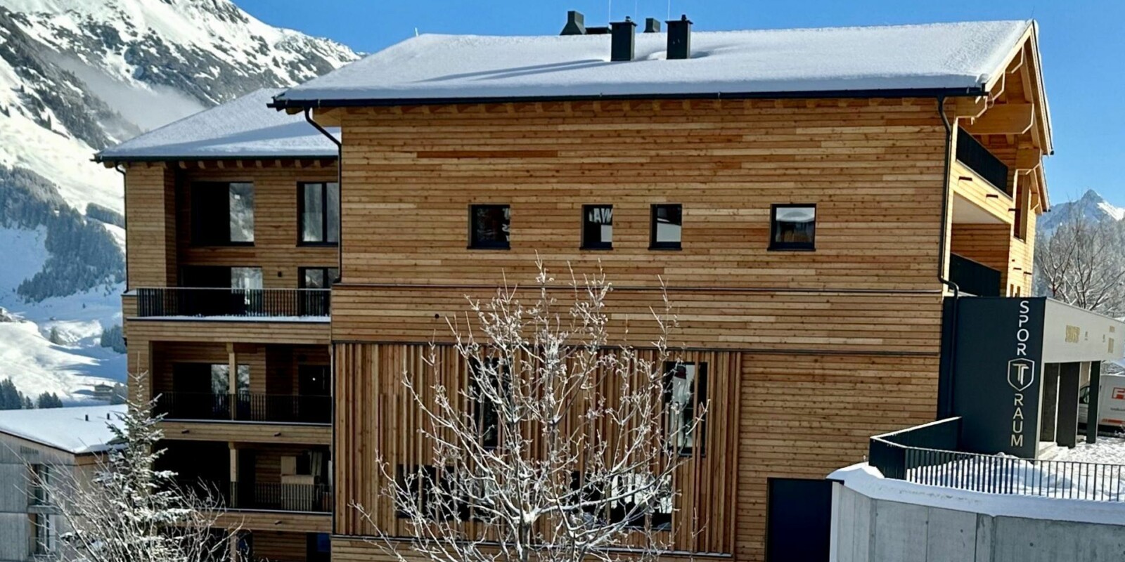 Lech Valley Lodge im Winter - Warth am Arlberg in Österreich