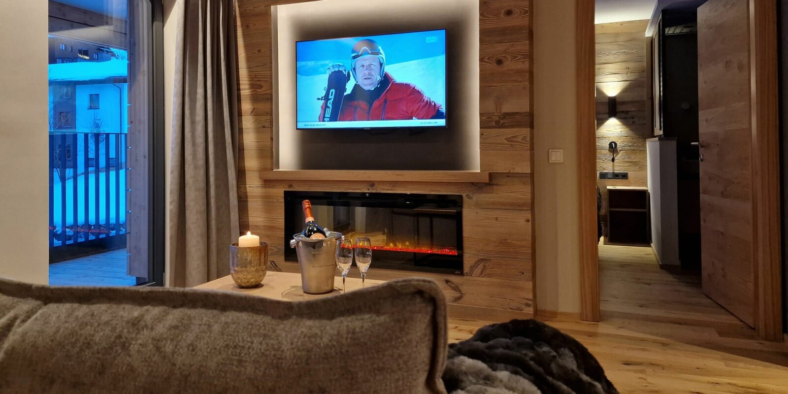 Lodge Biberkopf - Exklusive Lodge mit Kamin und Balkon - Lech Valley Lodge in Warth am Arlberg in Österreich