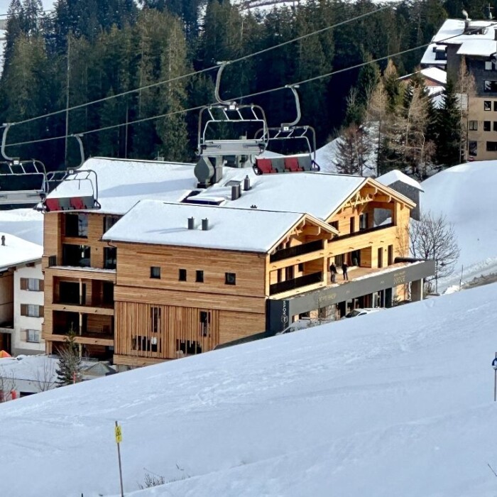 Lodge Österreich - Lodge direkt an der Skipiste mit Skilift - Arlberg