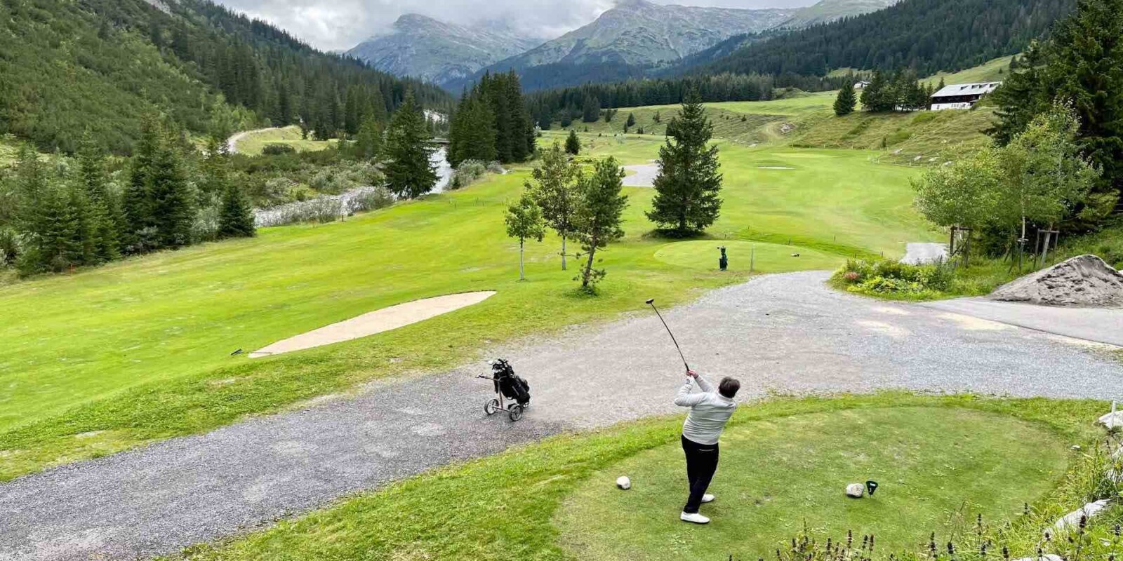 Golfen Österreich - Golfplatz in Lech am Arlberg in Österreich