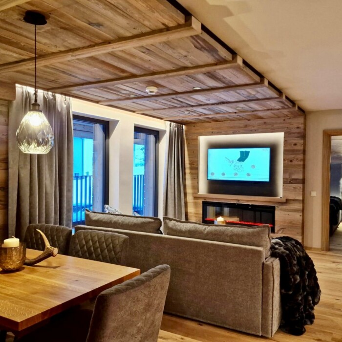 Lodge Arlberg Wohnbereich - Lodge-Hotel Österreich - Lech Valley Lodge