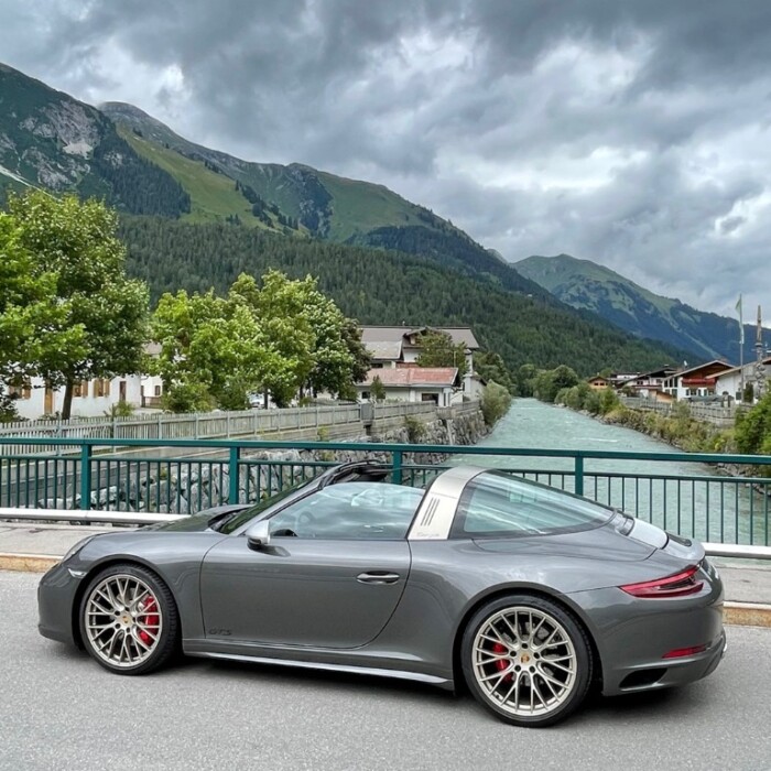 Arlberg Classic Car Rally in Lech am Arlberg - Porsche Targa Sondermodell Sylt