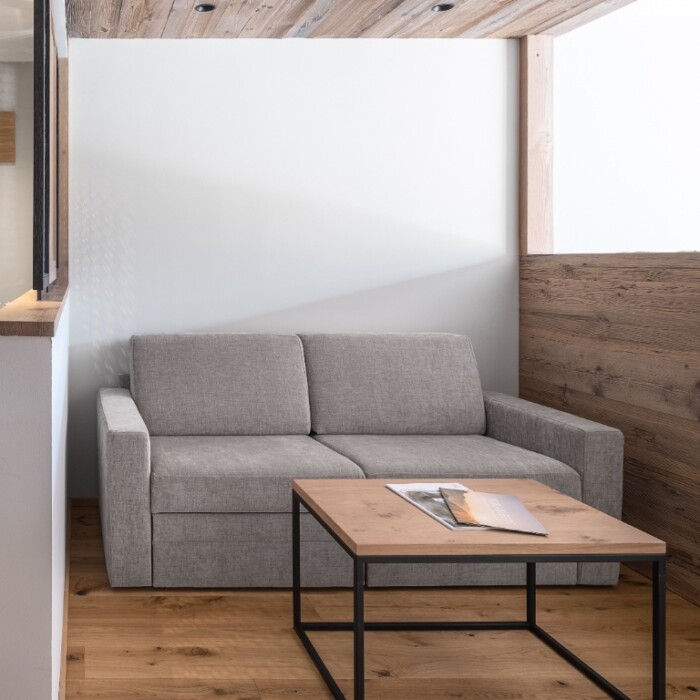 Junior-Suite Vogelbeere - Schlafcouch - NEU: Hotel Warth m Arlberg in Österreich - Lech Valley Lodge