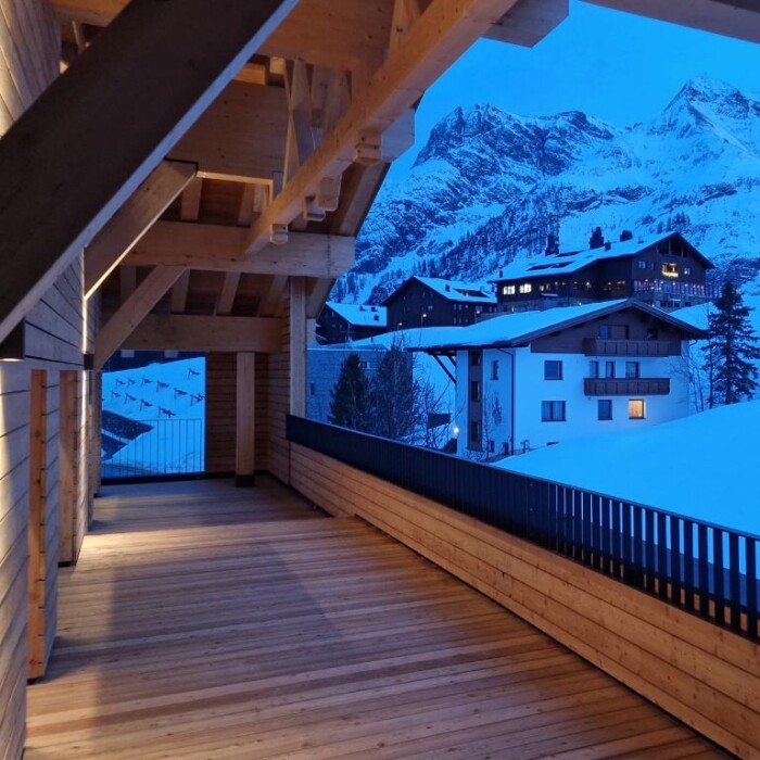 Bergchalet in Österreich - NEU und einzigartig der große Balkon im Bergchalet