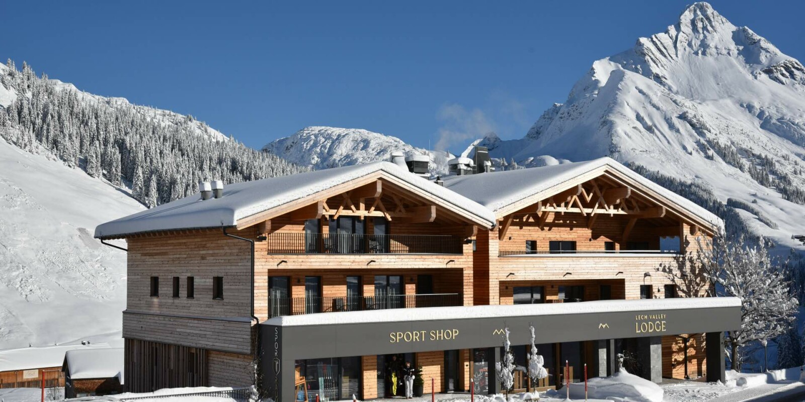 Lodge Österreich - traumhafte Lodges direkt im Skigebiet - 50 m zum Skilift Warth am Arlberg