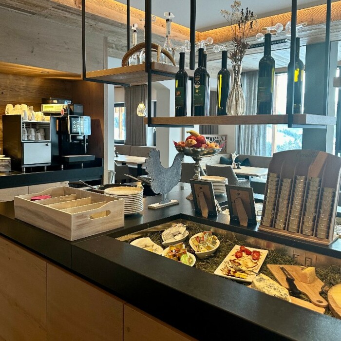 Hotelrestaurant in Warth - Frühstücksbuffet