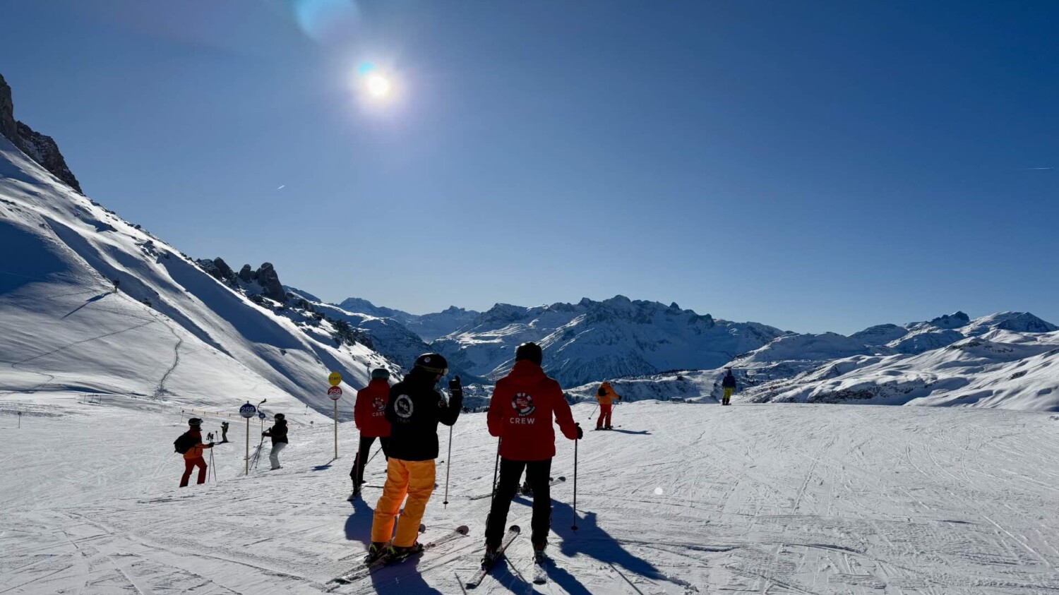 Skirennen der weiße Ring - das traditionelle Skirennen am Arlberg in Österreich