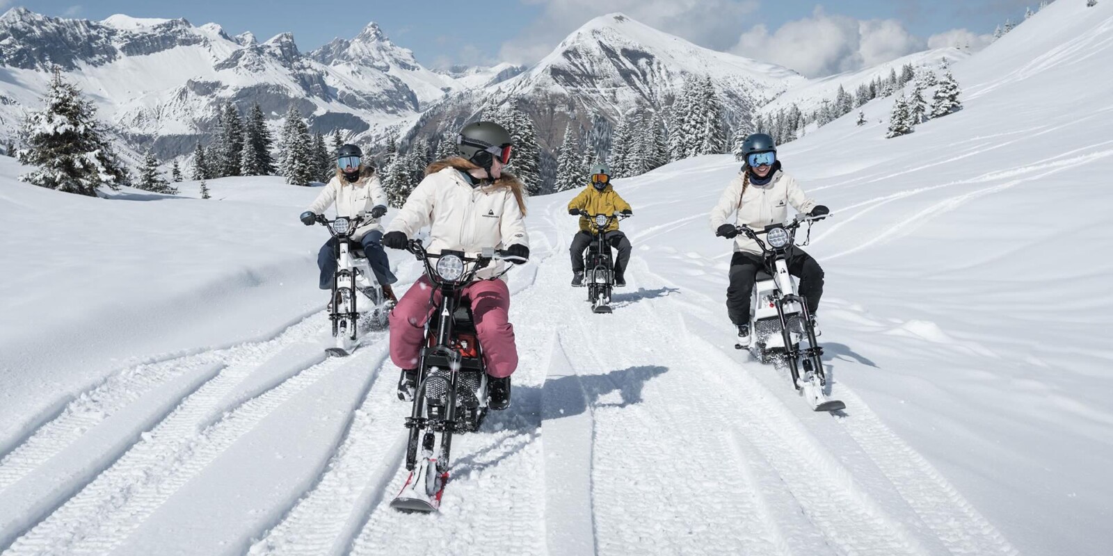 Moonbikes Arlberg - Neu am Arlberg - das einzigartige Erlebnis im Schnee für die ganze Familie